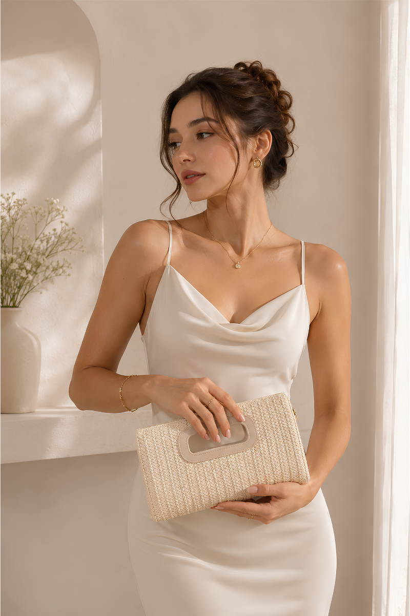 Women's Evening Clutch Bag | Elegant Wedding Party Shoulder & Crossbody Purse