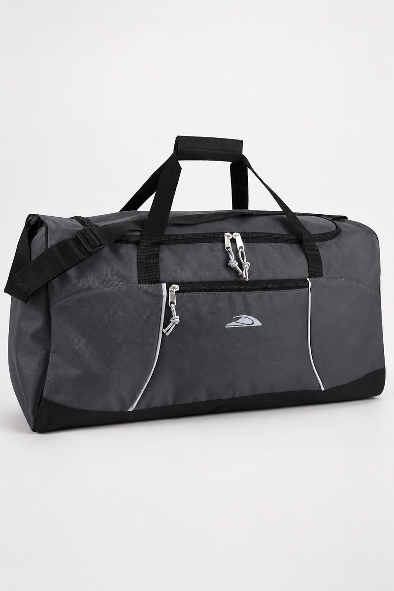 Maker 55L 24 Inch Lightweight Canvas Duffle Bag for Travel Gym & Sports