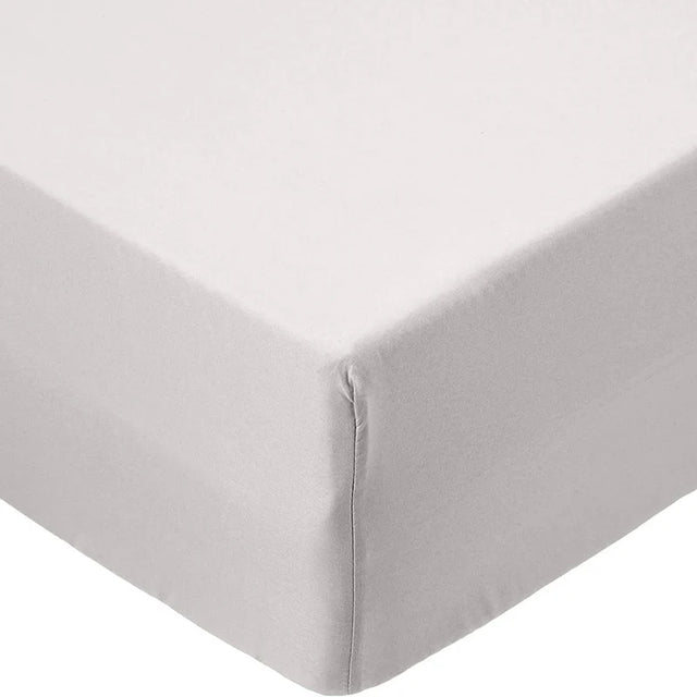 Shrinkage and Fade Resistant Deep Fitted Microfiber Sheets 30cm-Silver